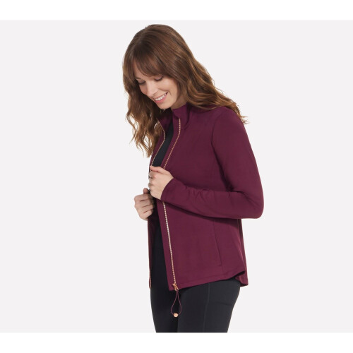 Skechers (, ) Skechers GOFLEX Harmony Jacket Women's Purple Jacket 2