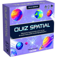Ich bin Genius Quiz Spatial - Bildungs-Spiel - LISCIANI - Astronomie - Interaktive Quiz