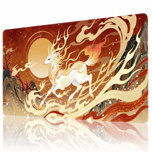 MTG Playmat 24" x 14" Stitched Edges Surface Battle Board Game Mat