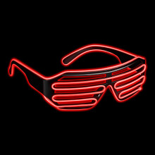 Balinco LED glasses with 3 flash modes - perfect for techno DJ | festival | Halloween | carnival