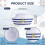 4 Sets Sailor Hats, Classic White Captain Hat 3