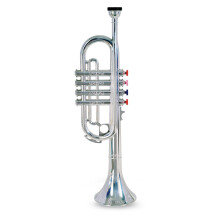 Bontempi 32 4231 4 Notes Silver Trumpet, 42 cm, Multi-Color