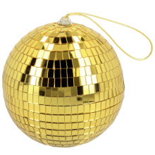 Boland - Glänzende Discokugel, Durchmesser ca. 15 cm, Disco Fever, Hängedeko, Dekoration für Party oder Silvester