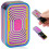 3 Layer Mini Fidget Slider, Haptic Block Push Toys (Colorful) 1