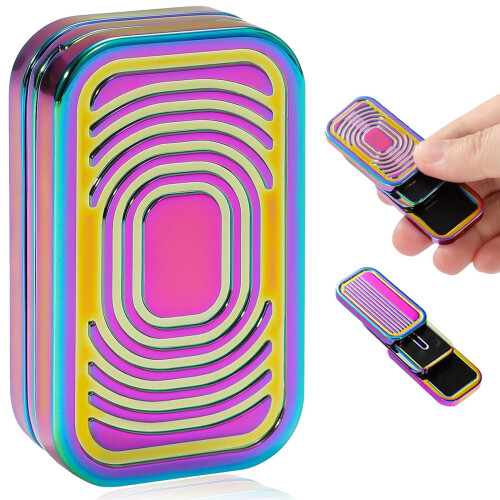 3 Layer Mini Fidget Slider, Haptic Block Push Toys (Colorful)