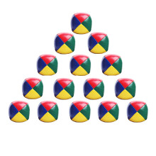 15Pcs Soft Juggling Balls Set, Kids Ball Throwing Ball Games Circus Clown Coloured Juggle Balls for Adults Children Beginners Outdoor Toy with
