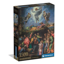 Clementoni Jigsaw Puzzle 1500 pieces Museum Collection Raphael Transfiguration, Compact box, Puzzle for Adults 14-99 Years, Made in Italy, 31739
