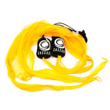 Cascade Scarf poi - Soft Practice Tail Poi Set for Beginners (Orange)