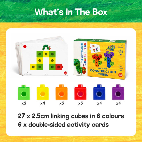 The Very Hungry Caterpillar My First Construction Cubes 1