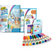 CRAYOLA - Color Wonder Value Set Colour Without Stain, Bluey Theme, Creative Activities for Children, Age 3,4,5 Years