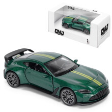 Aston Martin V12 Vantage 1:43 Scale Die-Cast Model Car - Racing Green | Detailed Collectors Edition Diecast | Official Licensed Product