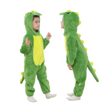 Baby Boys Girls Cartoon Animal Hooded Costume Infant Pajamas Romper