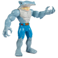 DC Comics, Batman Giant Series King Shark Action Figure, 30-centimetre Superhero Collectible Kids' Toys for Boys and Girls Aged 3+