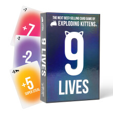 Exploding Kittens 9 Lives, 2-6 Players, Age 7+ Card Game