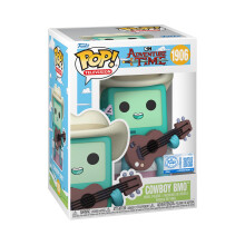 Funko POP! Animation: Adventure Time - Cowboy BMO with Guitar - Collectable Vinyl Figure - Official Merchandise - Toys For Kids & Adults