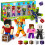 GraceDuck Rotatable Magnetic Action Figures with Magnetic Building Blocks Set 1