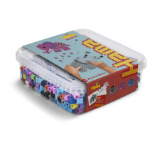 Hama Maxi Beads & Pegboard Set | Approx. 600 Beads, 1 Elephant Pegboard | Booklet with Printed Bead Designs