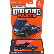 Matchbox Moving Parts 1969 Triumph Spitfire [Blue] 2/54, 1:64 Scale Diecast Toy Vehicle