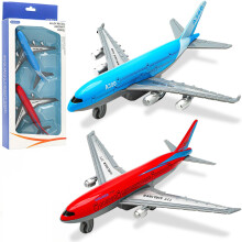 Aeroplane Toys, 2PCS Metal Pull Back Plane, Aeroplane Models, Diecast Airplane, Collection Festival Birthday Party Favors and Educational Gifts