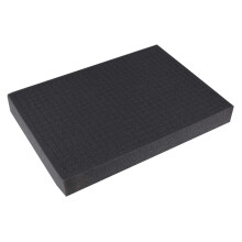 HMF 1451100 Foam Grid, Foam Cube 440 x 315 mm Case Insert Tabletop Various Heights 50 mm
