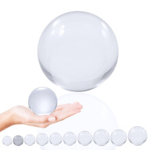 Juggle Dream 65mm Clear Acrylic Contact Juggling Ball - Transparent Clear Contact Juggling Manipulation Performance Balls