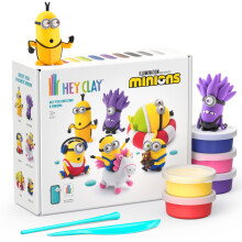 HEY CLAY Despicable Me Minions Set - Colorful Modeling Air Dry Clay for Kids
