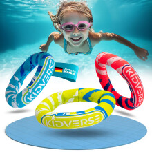 KIDVERSE Diving Rings Swimming Pool Toys for Kids - Swimming Toys Neoprene Pool Diving Games for Kids - Colourful sinkies