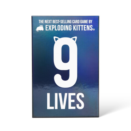 Exploding Kittens Exploding Kittens 9 Lives, 2-6 Players, Age 7+ Card Game 1