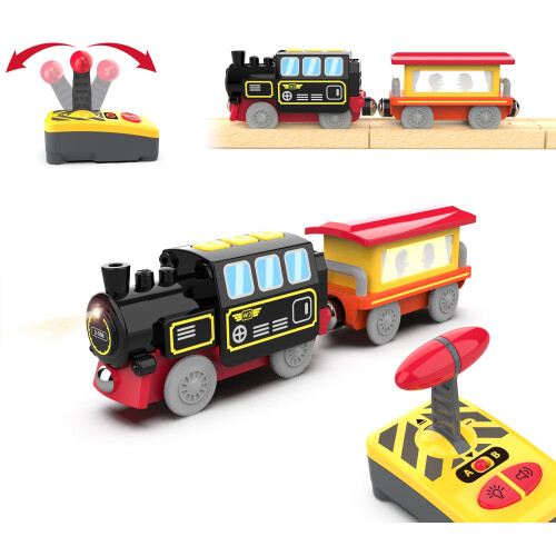 LiBoon Remote Control Train for Wooden Track