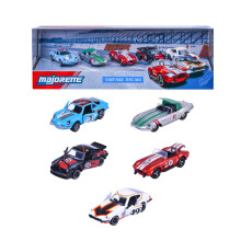 Majorette Vintage Racing 5 Pieces Giftpack diecast cars suitable for play, collect and gift kids and adults