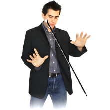 MilesMagic Magician's Dancing Wand Cane | 34 Inch Floating Magic Trick Illusion Prop | Breaks in Half, Lightweight
