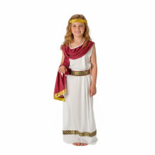 My Illusions Girls Imperial Roman Empress Ancient Greek Goddess Fancy Dress Kids Book Day Costume (Large 10-12 Years)