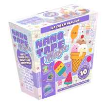Nano Tape Magic Deluxe Ice Cream Parlour Kit - Kawaii Art Project for Kids