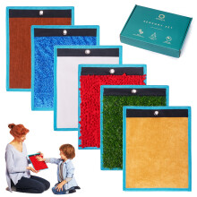 ODOXIA Sensory Mats for Autistic Children | Sensory Tiles for Kids | Sensory Wall Panel | Multi-Sensory Exploration | Sensory Toys