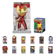 POP MART Marvel Iron Man A Journey Through Armors Series Blind Box Figure, Avengers Collectible Mystery Toy, Tony Stark Vinyl Figurine
