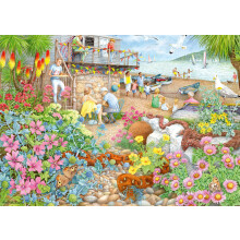 Ravensburger Adult Puzzles Beach Garden Café - Ages 12+