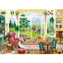 Ravensburger Adult Puzzles Summer Garden Parlour 1000p - Ages 12+