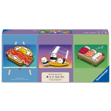Ravensburger Adult Puzzles Kawaii Breakfast Lunch & Dinner - Ages 6+