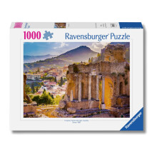 Ravensburger Sicilia Italy 1000 Piece Jigsaw Puzzle - Puzzle Adults +14 Years, 70 x 50 cm, Puzzle for Adults, Photos Sicily, 1000 Pieces Collection