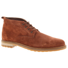 (Tan, 10.5 (Adults')) Clarks Mens Desert Boots Foxwell Mid British Lace Up tan UK Size