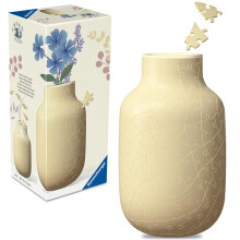 Ravensburger 3D Puzzle Vase Butter-Yellow - Ages 10+, 162 Pieces