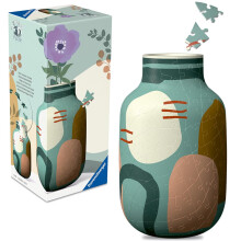 Ravensburger 3D Puzzle Vase Organic Sage - Ages 10+, 162 Pieces