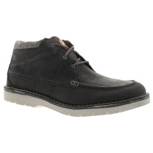 (Black, 7.5 (Adults')) Clarks Mens Smart Boots Eastford Top black Leather Lace Up UK Size