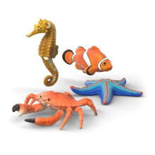 Schleich Wild Life - 4Pc Sea Animals Discovery Set Set - Kids 3+ | 42742