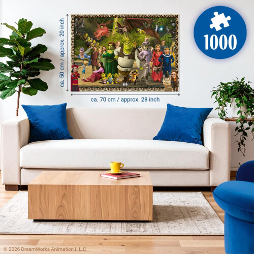 Ravensburger Ravensburger Shrek Evergreen Jigsaw Puzzles - Ages 12+ 2