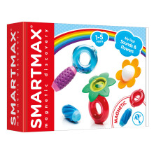 SMARTMAX - My First Sounds & Flowers, Magnetic Discovery Play Set, Ages 1-5 Years