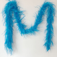 Sowder 72inch Length 1ply Ostrich Feather Boa for Wedding/party Decoration, Feather Scraf