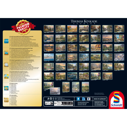 Quebra-cabeça 1000 peças - SCHMIDT SPIELE - Thomas Kinkade Studios - Farol da Esperança - 1000 pcs 2