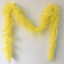 Sowder 72inch Length 1ply Ostrich Feather Boa for Wedding/party Decoration, Feather Scraf
