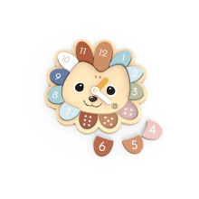 SPEEDY MONKEY Hedgehog Clock Game for Toddlers 12m+, Wooden, Kids Gift